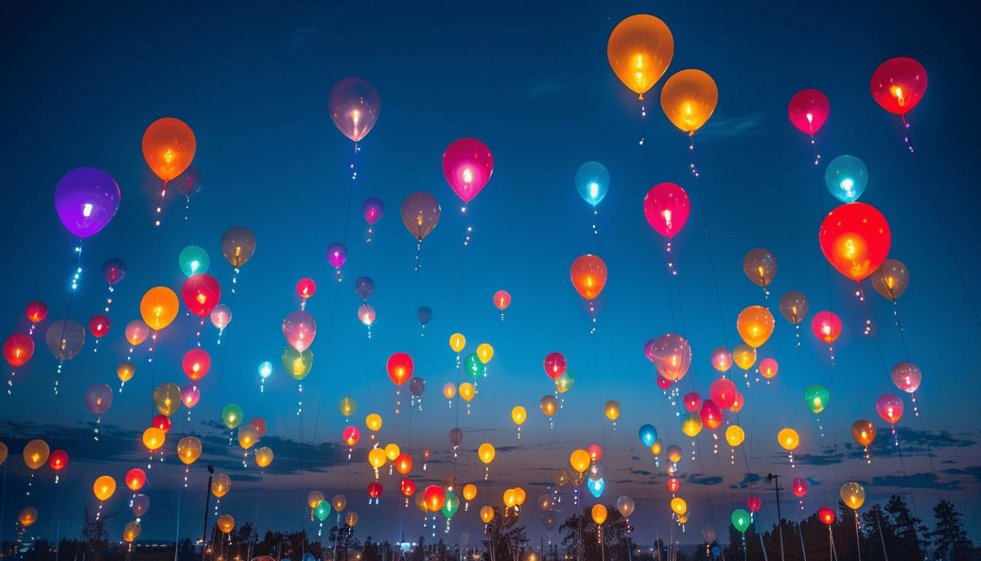 Comment les ballons éclairants peuvent transformer un événement ordinaire